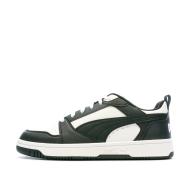 Baskets Noires/Blanches Homme Puma Rebound V6 Low pas cher