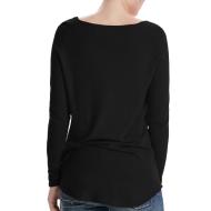 Pull Noir Femme Only Mila Lacy vue 2