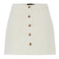 Jupe Ecru Femme Pieces Effi pas cher
