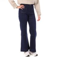 Jean Bleu Femme Large Flare Oraije Elenette pas cher
