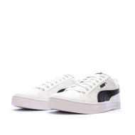Baskets Blanches Homme Puma Smash Vulc vue 6