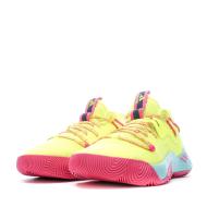 Baskets de Basketball Jaune Fluo Mixte Adidas Harden Stepback 3 vue 6