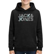 Sweat Noir Garçon Jack & Jones Splash
