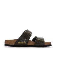 Sandales Kaki Femme Birkenstock Sydney Cushion Buckle vue 2