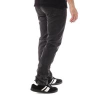 Jean Slim Noir Homme Lee Cooper Oporo vue 2