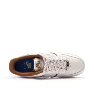 Air Force 1 Baskets Blanc/Marron Homme Nike vue 4