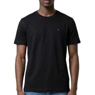 T-shirt Noir Pomme Homme Tommy Hilfiger Tjm Slim Linear