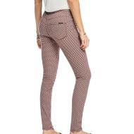 Pantalon Étoiles Bordeaux Skinny Femme Scotch & Soda vue 2