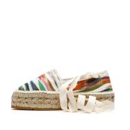 Women’s White/Green Espadrilles by Pare Gabia La FÉe affordable