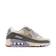 Baskets Blanche/Bleu Femme Nike Air Max 90 vue 2