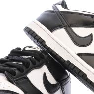 Baskets Blanches/Noires Enfant Nike Dunk Low vue 7