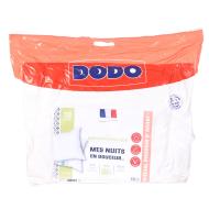 X2 Oreillers Blanc Dodo Nuit En Douceur 50x70 pas cher