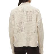 Pull Écru Femme Vero Moda Moon vue 2