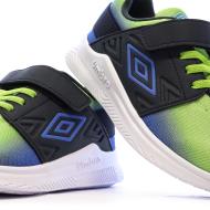 Baskets Marine/Jaunes Garçon Umbro Salem vue 7