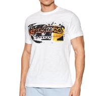 T-shirt Blanc Homme Pepe Jeans Amersham pas cher