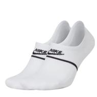 X1 Paire de Chaussettes invisible Blanches Homme Nike Essential Footie pas cher