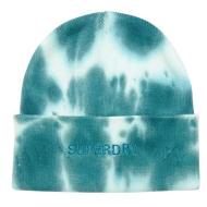Bonnet Bleu/Écru Homme Superdry Vintage Dyed Beanie