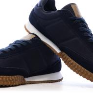 Baskets Marine/Marron Homme Le Coq Sportif Veloce vue 7