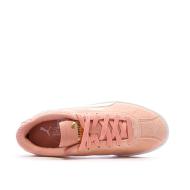 Baskets Rose Corail Fille Puma Club vue 4