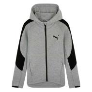 Sweat Zippe Gris Garçon Puma 672882