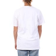 T-shirt Blanc Femme Vans Stamp Logo Ss Tee vue 2