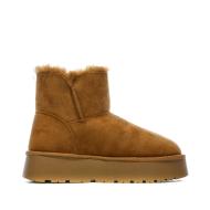 Boots à Plateforme Marron Femme Xti 142210 vue 2