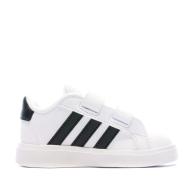Baskets Blanc/Noir Bébé/Garçon Adidas Grand Court 2.0 vue 2