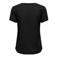 T-Shirt Noir Femme JDY 15322343 vue 2