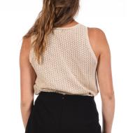 Débardeur Beige Femme Freeman t. porter daria Daria vue 2