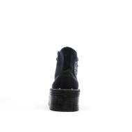 Baskets Noires Femme Converse All Star Modern Lift vue 3