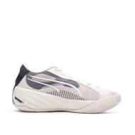 Baskets Blanches/Grises Homme Puma All-pro Nitro vue 2