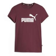 T-shirt Bordeaux Femme Puma 586775 pas cher