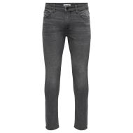 Jean Slim Gris Homme Only & Sons Loom LMD pas cher