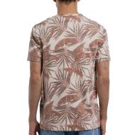 T-shirt Beige/Bordeaux Homme Teddy Smith Areski vue 2