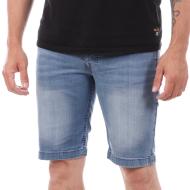 Short en jean Bleu foncé Homme Lee Cooper Ozark pas cher