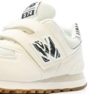 Baskets Ecrus Fille New Balance 574 vue 7