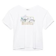 T-shirt Blanc Fille Kaporal LOMAH pas cher