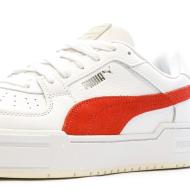 Baskets Blanc/Rouge Homme Puma Ca Pro Suede vue 7