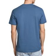 T-shirt Bleu Homme Calvin Klein Jeans Shadow J30J325649 vue 2