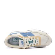 WS237 Baskets Beige/Bleu Femme New Balance vue 4