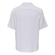 Chemise Blanche/Vert Homme Only & Sons 22034523 vue 2