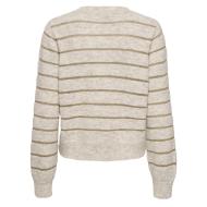 Pull Beige Femme JDY Alva vue 2