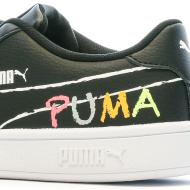 Baskets Noir Fille Puma Smash V2 Home vue 7