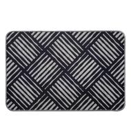 Tapis Noir/Gris à Imprimés 40x60cm Africa pas cher