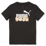 T-shirt Noir Garçon Puma Mates  673346