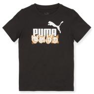 T-shirt Noir Garçon Puma Mates 673346