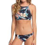 Maillot de bain 2 pièces Noir à fleurs Femme Roxy Printed pas cher