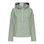 Parka Vert/Argent Femme Only Fry pas cher