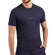 T-shirt Marine Homme Guess Aidy