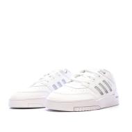 Baskets Blanches Junior Adidas Drop Step Low vue 6